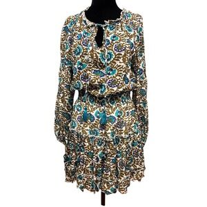 Oliphant Napa Balloon Sleeve mini dress size small